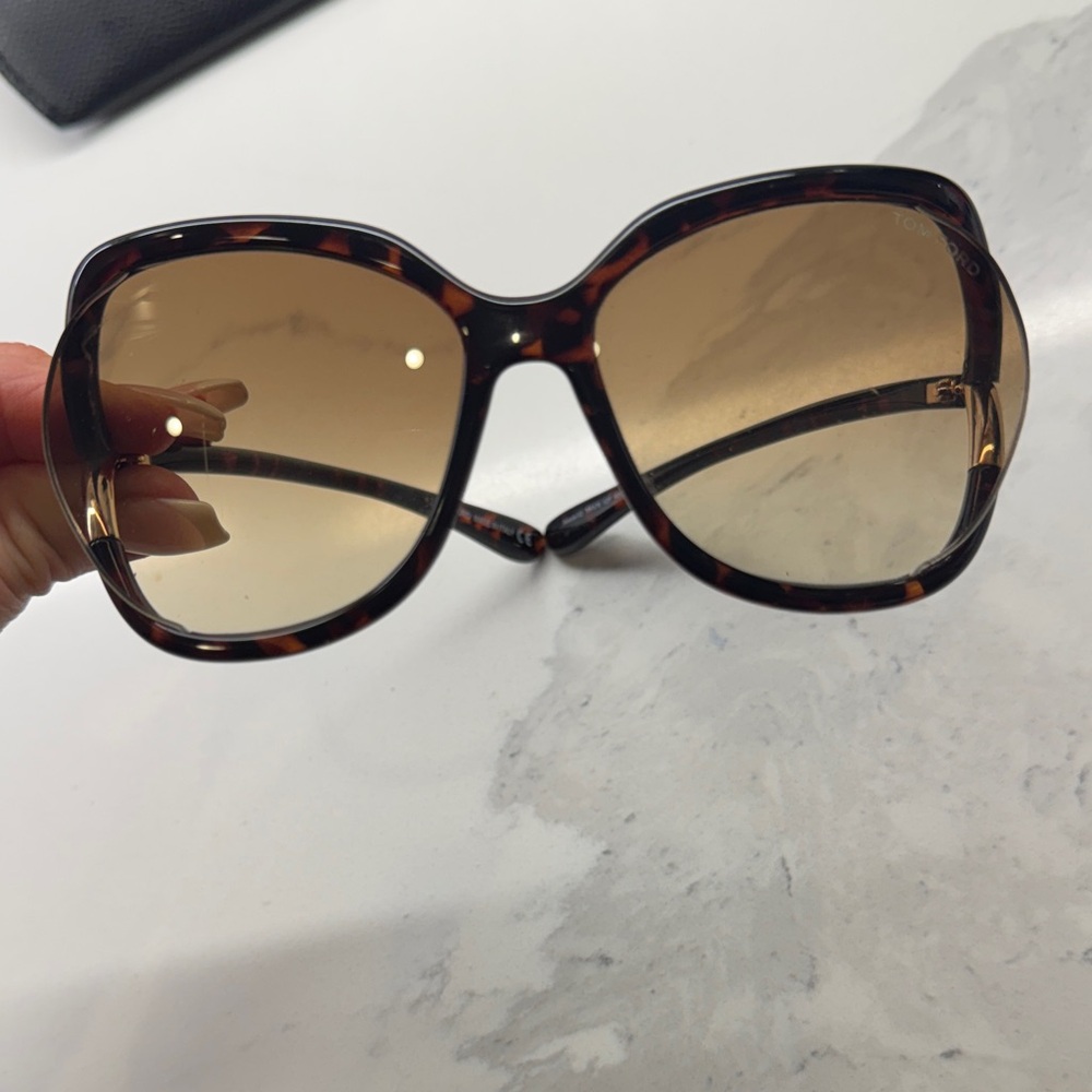 Tom Ford Anouk Tortoise Shell Sunglasses
